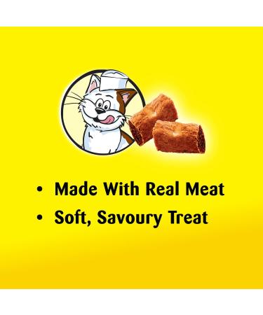 TEMPTATIONS MEATY BITES Cat Treats Adult Chicken 42.5g Pouch (7 Pack) - Buy Online on SooperMarket.com