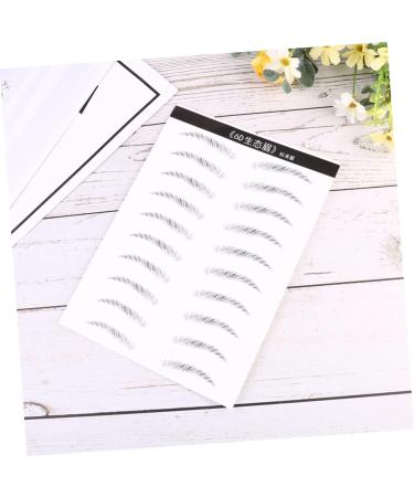 Beavorty 2 Pairs Makeup Stencil Makeup Stickers Eyebrow Stickers for Makeup Cosmetic Tool Miss Natural - Buy Online on SooperMarket.com