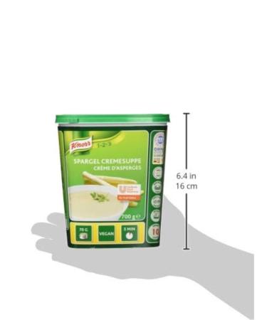 Buy Knorr Asparagus Cream Soup Dry Mix - Natural Asparagus Taste | 700g Pack for International Shipping - Buy Online on SooperMarket.com