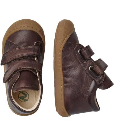Naturino Cocoon VL Leather First-Steps Shoes - 4.5 UK Brown - Buy Online on SooperMarket.com