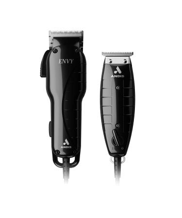 Andis Professional Stylist Combo Hair Clipper and Trimmer 17 Piece Set 66620 Black