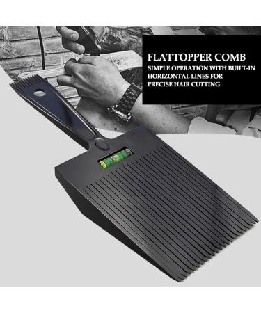 Mens Hair Clippers Flat Top Guide Comb Haircut Comb Electric Cordless Hair Trimmer Barber Shop Hairstyle Tool with Ergonomic Design for Professional or Home Usage Black - Buy Online on SooperMarket.com