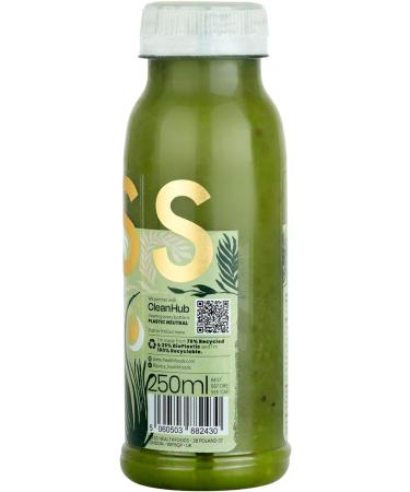 PRESS Healthfoods Kiwi Greens Chia Juice 250ml - Raw Cold Pressed Juice with Apple, Mango, Spinach, Kiwi, and Chia Seeds - Buy Online on SooperMarket.com