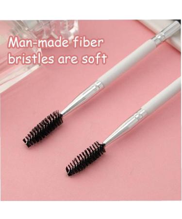 Tossper Eyebrow Brush Set - 2 Angled Brushes & Spoolie with Forehead Comb | Professional Eye Makeup Tools for Perfect Brows - Buy Online on SooperMarket.com