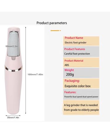 Smooth Pedicure Wand - Electric Rechargeable Callus Remover & Foot Care Kit for Smoother Feet - Buy Online on SooperMarket.com