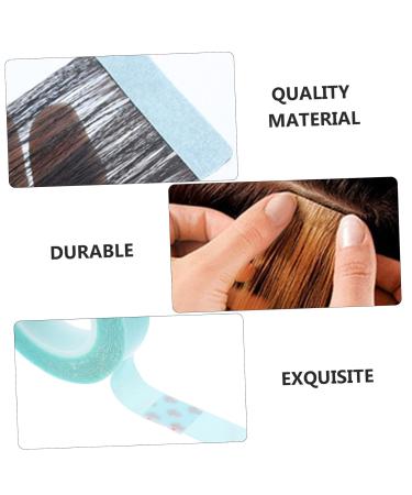 Angoily Double Sided Wig Tape - 4 Rolls Lace Front Hair Adhesive Stickers | Waterproof & Secure Attachment for Blue Wigs - Buy Online on SooperMarket.com