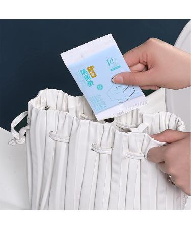 Disposable Toilet Seat Covers 30Pcs - Waterproof & Individually Wrapped - Large Portable Potty Training Covers for Kids - Ideal for Road Trips & Public Restrooms - Sky Blue - Buy Online on SooperMarket.com