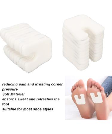10 Pairs U Shaped Felt Callus Pads - Soft & Comfortable Pain Relief Cushions for Women & Men - Buy Online on SooperMarket.com