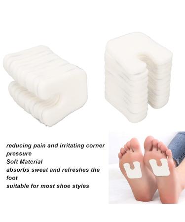Self Adhesive Callus Cushions - Soft U Shaped Felt Pads for Foot Calluses and Blisters - Men's Foot Care Solution - Buy Online on SooperMarket.com