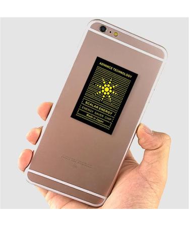 Cell Phone Health Care PVC Anti Radiation Shield Stickers 5G EMF Protection Negative Ion Energy Quantum Neutralizer Scalar Sticker 16PCS - Buy Online on SooperMarket.com