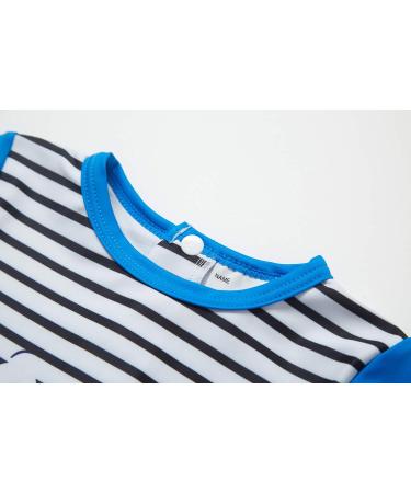 BONVERANO Baby Boys Swimsuit | Toddler Bathing Suit UPF 50+ Sun Protection | Dinosaur Stripe | 2-3 Years - Buy Online on SooperMarket.com