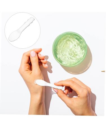 WOFASHPURET Stainless Steel Spoon Facial Cosmetic Spoon Glass Octopus Ornament Anti Wrinkle Eye Cream Mini Spoons Mini Scoops Clay Blenders Facial Cream Spoons Make up Baby Scraper 6.5x2x0.2cm Silver - Buy Online on SooperMarket.com