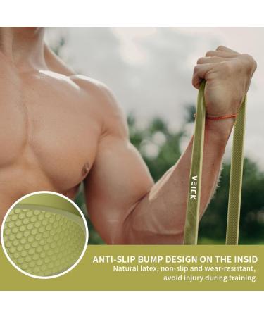 VEICK Resistance Bands Set of 4 - Heavy Stretch Exercise Bands for Men & Women | Pull Up Assistance & Home Gym Fitness Equipment - Buy Online on SooperMarket.com