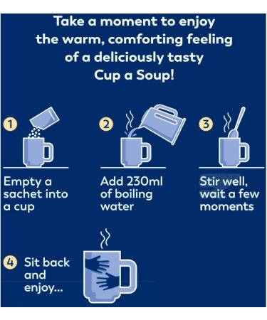 Batchelors Cup a Soup Minestrone with Croutons Instant Soup Sachets 94 g Box (Pack of 9 Boxes - Each Contains 4 Sachets) - Buy Online on SooperMarket.com