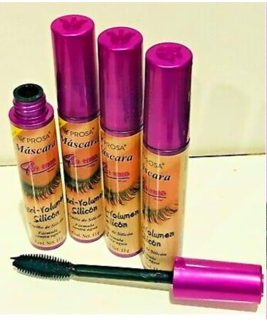 PROSA Eyelash Mascara Silicon Maxi-Volumen 4 en 1 - Ultimate Volume and Definition - Buy Online on SooperMarket.com