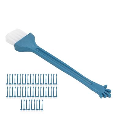 50pcs Soft Bristle Shaving Brush Set - PP Handle Cleaning Brushes for Razors & Scissors - Perfect for Dust Removal & Grooming - Buy Online on SooperMarket.com