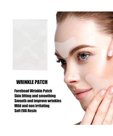 12PCS Forehead Line Pads - Nasolabial Wrinkle Tape for Overnight Skin Care | Beauty Salon Treatment - Buy Online on SooperMarket.com