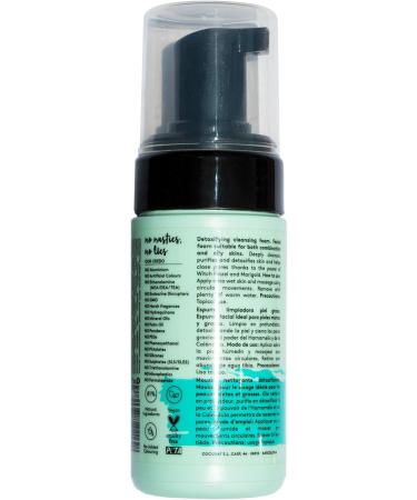 COCUNAT - Detox Cleansing Foam - For Oily and Combination Skin - Cleanses Purifies and Detoxifies in Depth - Double Cleansing - Closes Pores - Calendula - Acne - Sulfate-Free - 125ml - Buy Online on SooperMarket.com