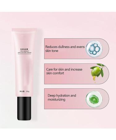 Makeup primer makeup primer invisible pore concealer long-lasting moisturizing makeup primer brightening makeup primer concealer lotion suitable for all skin types 1pcs - Buy Online on SooperMarket.com