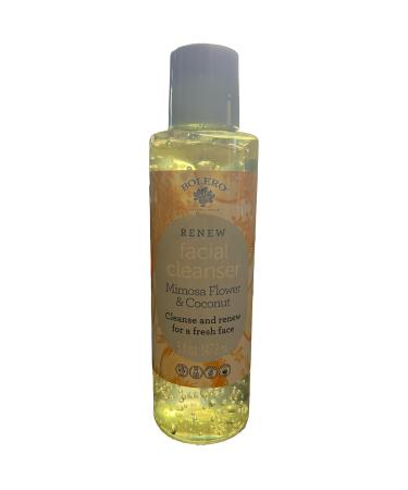 Bolero Renew Facial Cleanser - Mimosa Flower & Coconut | Gentle Cleanse & Renew | 5fl oz (147.8ml) - Shop Now - Buy Online on SooperMarket.com