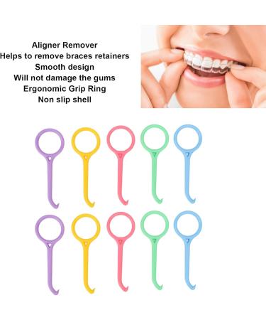 Artoct 10-Part Aligner Removal Tool Kit | Professional Portable Braces Remover for Invisible Retainers | Tooth Cleaning & Oral Care - Buy Online on SooperMarket.com