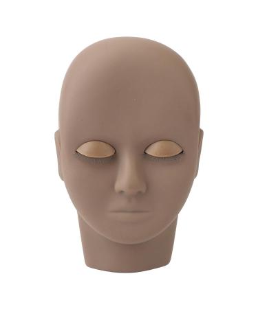 3D Face Eyelash Extension Practice Model | Removable Eyelids Makeup Training Tool - International Shipping - Buy Online on SooperMarket.com