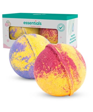 Bubbly Belle Essentials Bath Bombs 13oz Pack of 2 Believe Destress