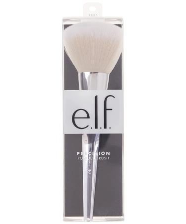 e.l.f. Precision Powder Brush - Synthetic Silver Detail Application - Buy Online on SooperMarket.com