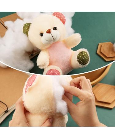 100g Premium Polyester Fiberfill for Pillow Filling & DIY Crafts - Recycled Fiber, High Resilience Stuffing for Christmas Dolls & Home Decor - 3.5oz - Buy Online on SooperMarket.com