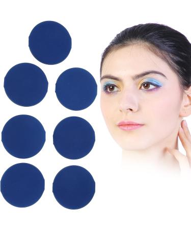 Verdant Touch Powder Pufffor Makeup Powder Puff Makeup Tool Set 7 Pieces Dark Blue for Loose Face Powder Makeup Setting Powder Puffs - Buy Online on SooperMarket.com