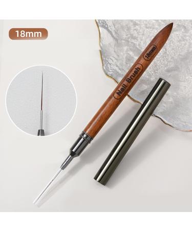 6/9/12/15/18mm Nail Art Brush Pull Line Painted Pen Nail Nail Dotting Tools Nail Art Liner Brush For Nail Artists Nail Art Design Painting Brush Nail Art Brush Nail Dotting Tools For Nail Artists - Buy Online on SooperMarket.com