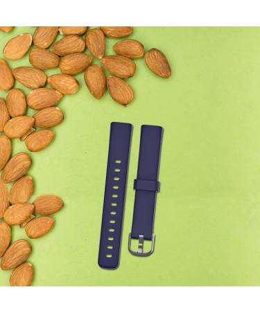 3 Pack Pattern Bands Compatible with Fitbit Luxe - Luxe Classic & Special Edition Adjustable Sport Wristbands - Small Size Women Slim Bands 3 Pcs - Black/White/Navy - Buy Online on SooperMarket.com