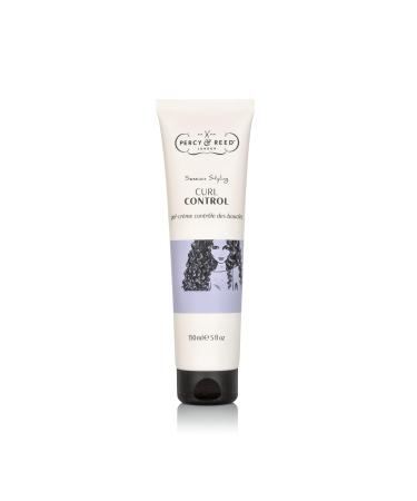 Percy & Reed Curl Gel Cream Session Styling Curl Control - Multi-Functional Hair Styling Delivers Smooth Flexible Hold Vegan Paraben Silicone and Sulphate Free - 5 fl oz 150 ml