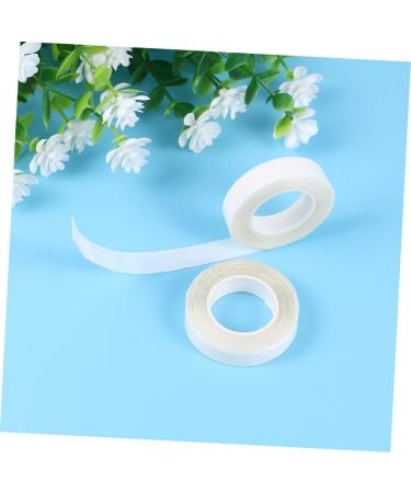 NOLITOY Double-Sided Hair Extension Tape - 2 Rolls Seamless Toupee Tape for Women | Front Lace Hair Accessory - White Size 1 - Buy Online on SooperMarket.com