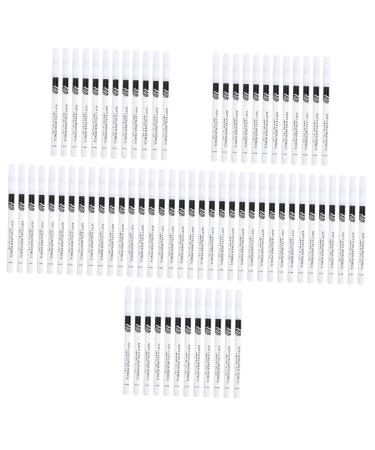 Mikinona 72 Pcs Eyeliner Pencil White Eye Liner Pencial Highlighter Pencil Makeup Eyes Lip Liner Wooden Pole
