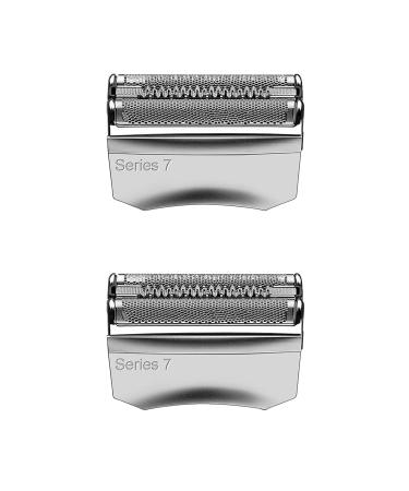 Series 7 70S replacement head Electrorasiser Blade Compatible with Braun Series 7 Razor 720cc 730cc 735S 750cc 760cc 790cc and 795cc razor (70S/2PCs)