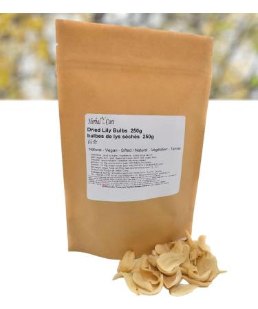 Herbal Cure - Dried Premium Lily Bulbs 250g Bai He - Buy Online on SooperMarket.com