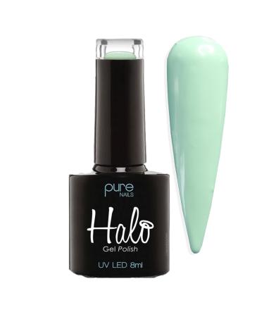 Halo Gel Polish 8ml - Wild Fern. UV/LED Gel Nail Polish Long Lasting & Easy To Apply. Soak Off Gel Polish Nail Art Colours For Manicure & Pedicure. Gel Polish For Professional & Home Use.