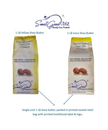Buy Raw Unrefined Shea Butter 5 Lbs | Natural Moisturizer for Skin & Hair | International Shipping Available - Buy Online on SooperMarket.com