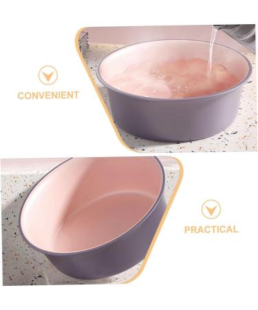 PLAFOPE Wash Basin Plastic Basin Salon Face Cleansing Washbasin Kitchen Storage Basin Washing Basin Kitchen Basin Plastic Wash Tub Plastic Face Cleaning Basin Dish Basin Household Wash Tub - Buy Online on SooperMarket.com