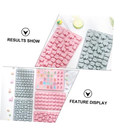 Zerodeko 2pcs Chocolate Silicone Mold Silicone Fondant Rubber Candy Molds Candy Gummy Molds Silicone Mold Making Kit Animal Candle Molds Soap Alpaca-Shape Mold Cake Mold Silica Gel Lollipop 23.2X12.9X1.1CM Random Color - Buy Online on SooperMarket.com