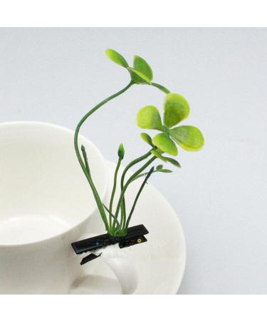 cuhair(TM) 2pcs Grass Bean Sprouts Plant Women Girls Hair Clip Hairpins Hair Claw Hair Accessories