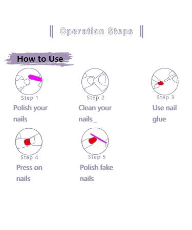 24 Pcs Short Coffin Press On Nails - Black Graffiti Acrylic Fake Nails with Glue for Women & Girls - Buy Online on SooperMarket.com
