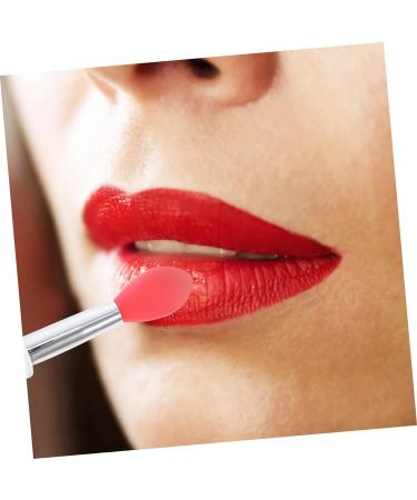 PLAFOPE 6pcs Lip Brush Cosmetic Lipstick Brush Makeup Lipstick Applicator Lip Balm Applicator Eye Shadow Applicator Silicone Lip Mask Brush Lip Balm Brush Makeup Use Lipstick Brush - Buy Online on SooperMarket.com