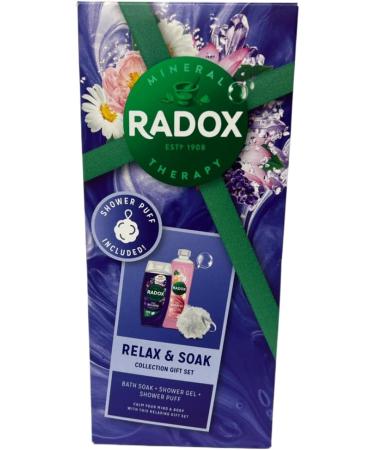 Radox Relax & Soak Set Bath Essentials for Ultimate Relaxation - Buy Online on SooperMarket.com