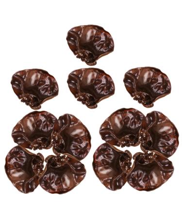 Cabilock 12pcs Lifelike Agarics Toy Kitchen Decorations Artificial Fungus Simulation Vegetable Artificial Food Model Lifelike Fungus Models Fake Vegetables Model Toys Celery Ornaments Pvc