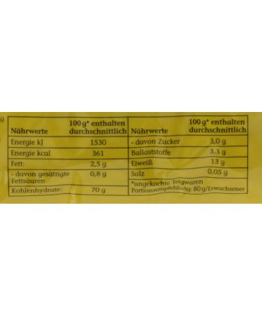 Bernbacher Spaghetti Pack of 12 (12 x 250g) - Premium Italian Pasta for International Shipping - Buy Online on SooperMarket.com