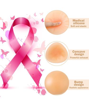 Bunnycool Triangle Silicone Breast Prosthesis 300g - 2 Pack Nude | Ideal for 80C 85B 90A Cups | International Shipping - Buy Online on SooperMarket.com