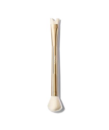 ICONIC LONDON- Makeup Brushes for Buffing Blending and Finishing Vegan and Cruelty Free Precision Duo Contour Brush