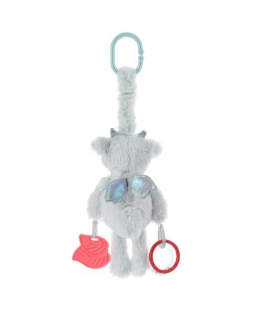 Apricot Lamb Plush Dragon Baby Toy - Rattle & Teether - 8.5 Inches - Buy Online on SooperMarket.com